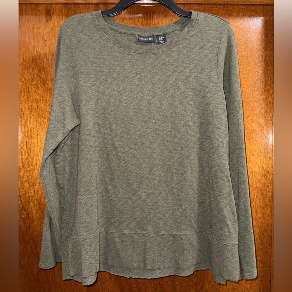 Rachel Zoe green Long Sleeve Top